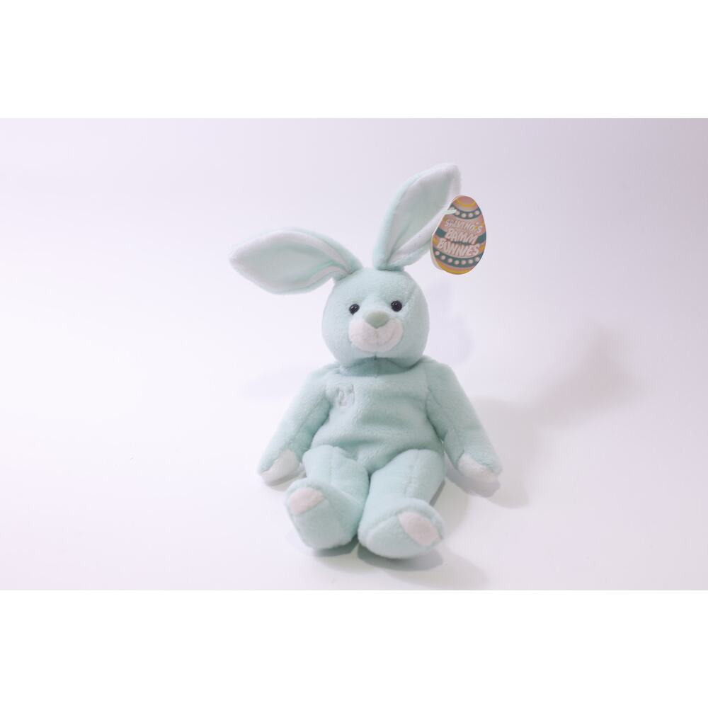 Salvino Bamm Bunnies, Sammy Sosa 21, Plush Rabbit, Blue, Vintage ~ 251227-WH 876
